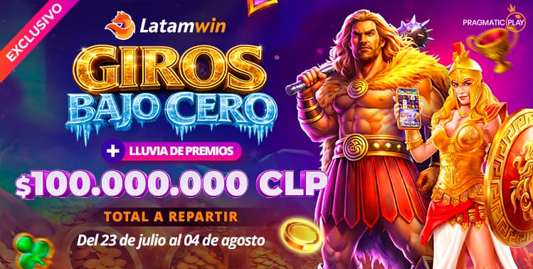 Torneo Exclusivo Giros Bajo Cero por Pragmatic