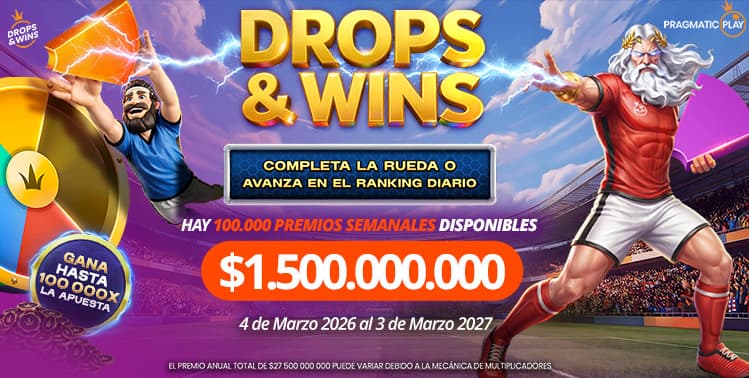 TORNEO DROPSWINS 2026 POR PRAGMATIC PLAY