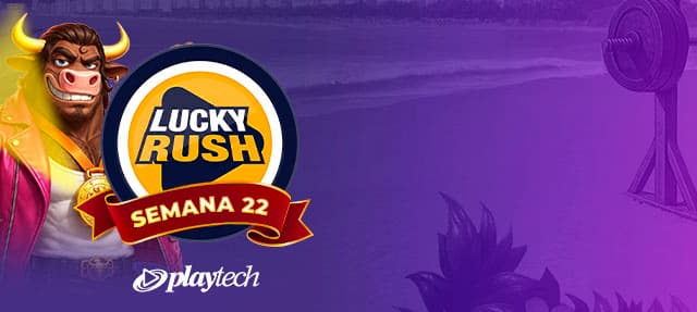 Promoción Lucky Rush por Playtech
